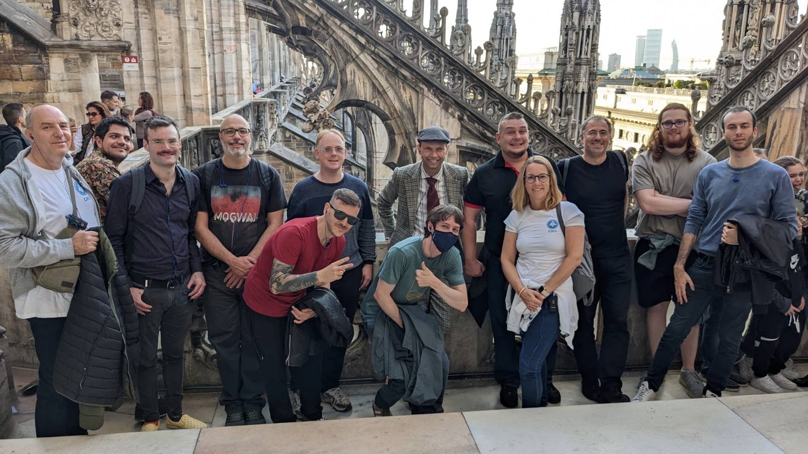 Peak performance: On the roof of Milan’s cathedral